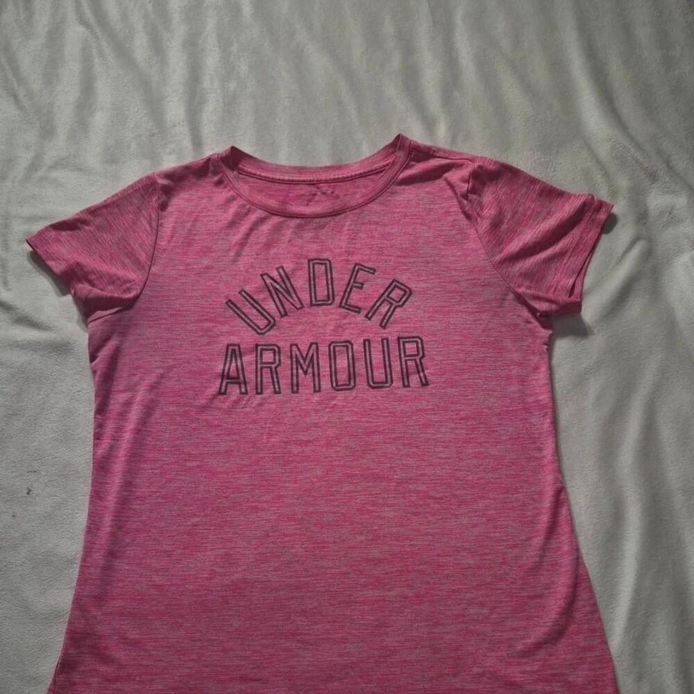 Under-armour Women's Pink T-shirt